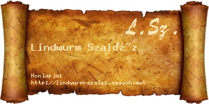 Lindwurm Szaléz névjegykártya